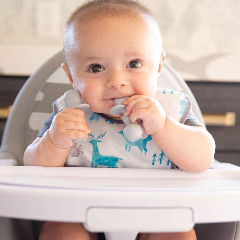 Non-Slip Silicone Cutlery Set for Baby Led Weaning