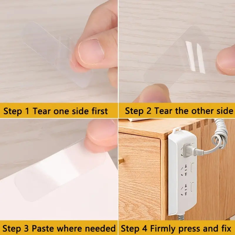 Multifunctional Double-Sided Waterproof Adhesive Tape (60 pcs)