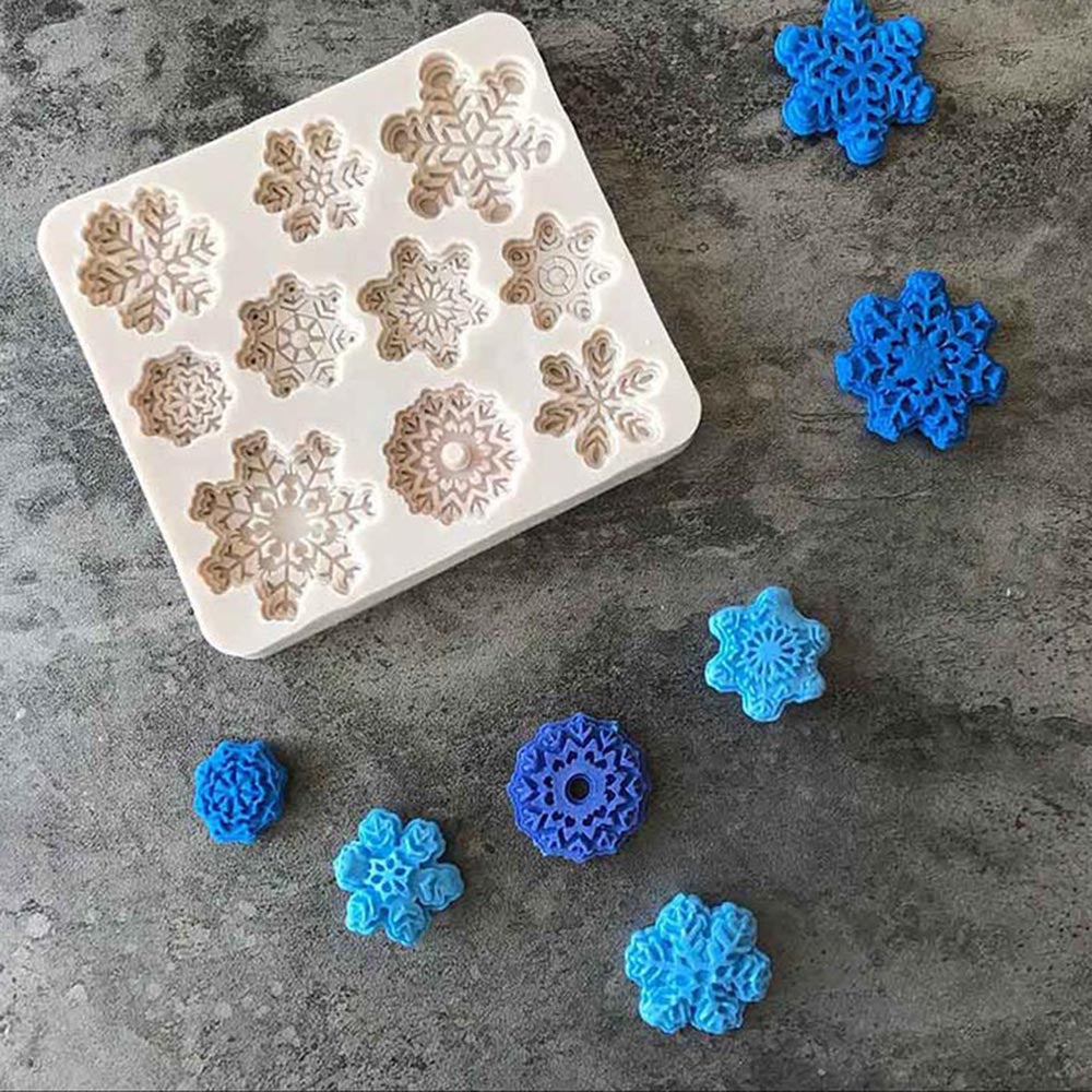 Christmas Snowflake Silicone Mold for Cakes & Cookies